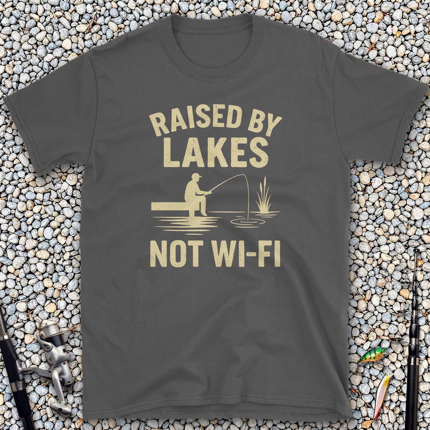 Raised by Lakes, Not Wi-Fi T-Shirt