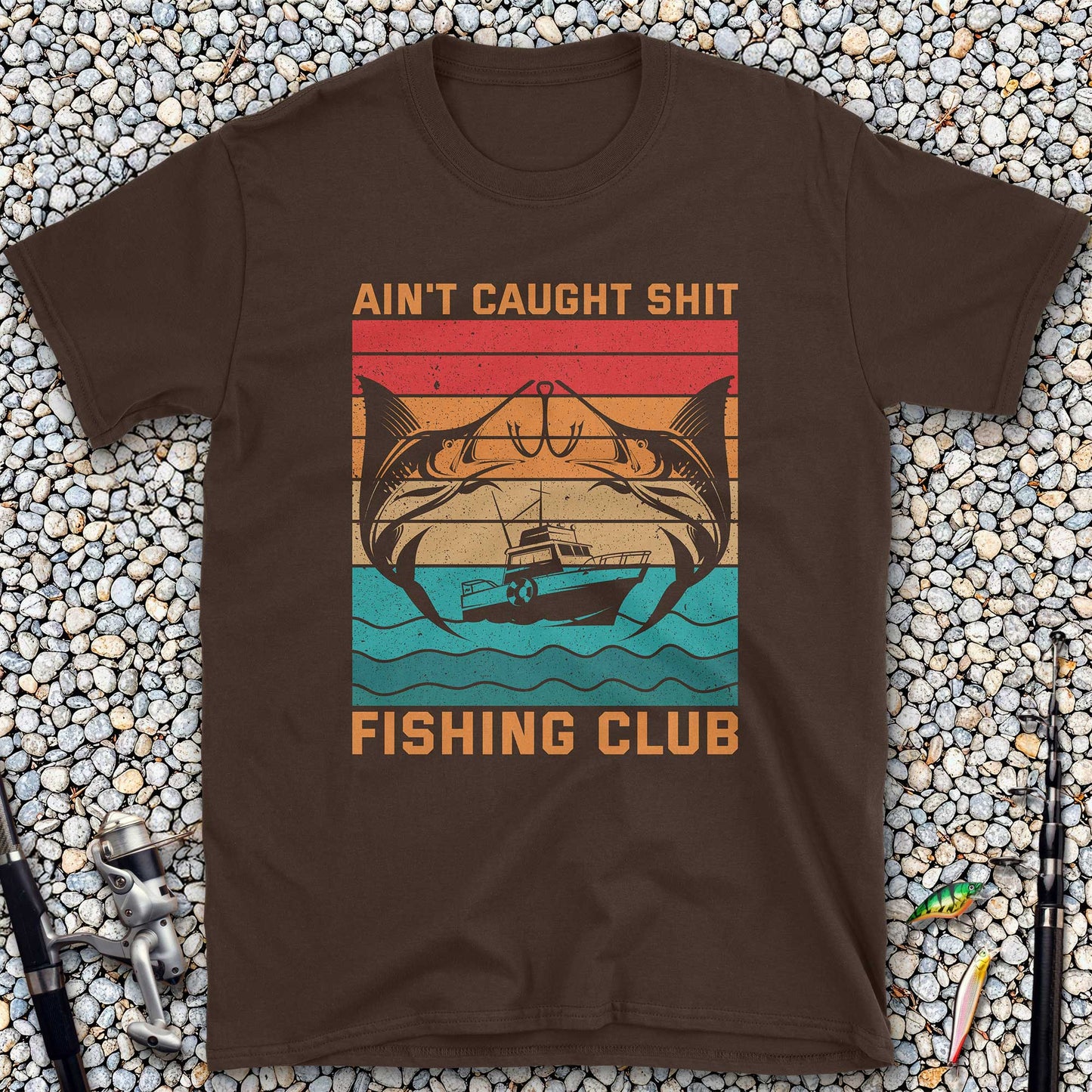 Ain't Caught Shit Fishing Club T-Shirt