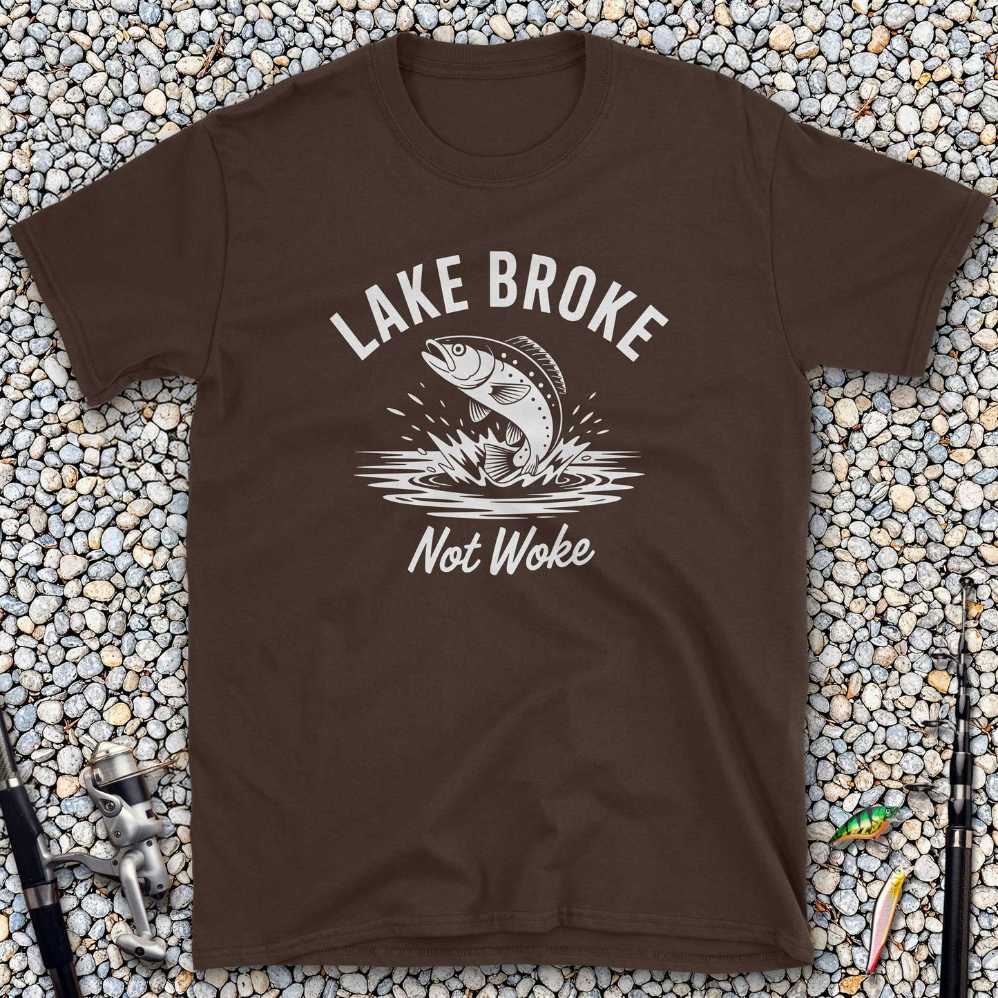 Lake Broke, Not Woke T-Shirt