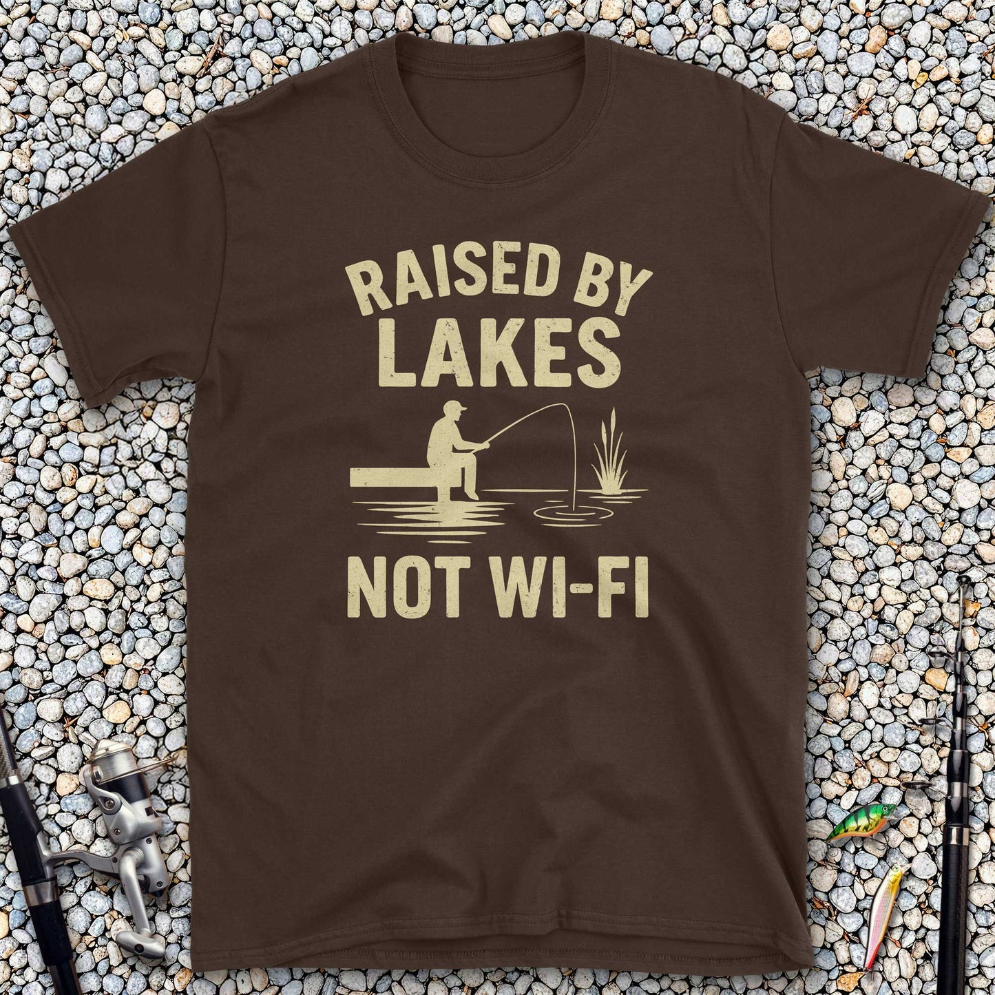 Raised by Lakes, Not Wi-Fi T-Shirt
