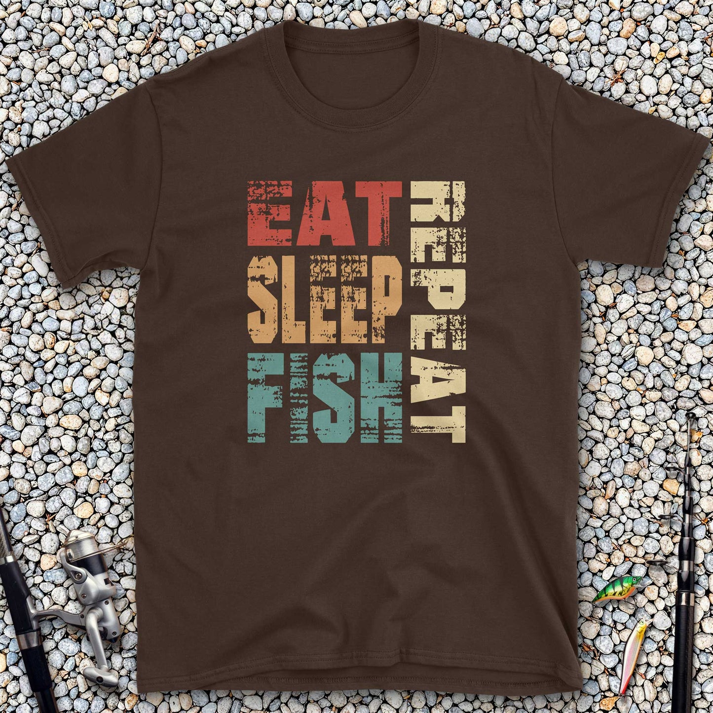 Eat Sleep Fish Repeat T-Shirt
