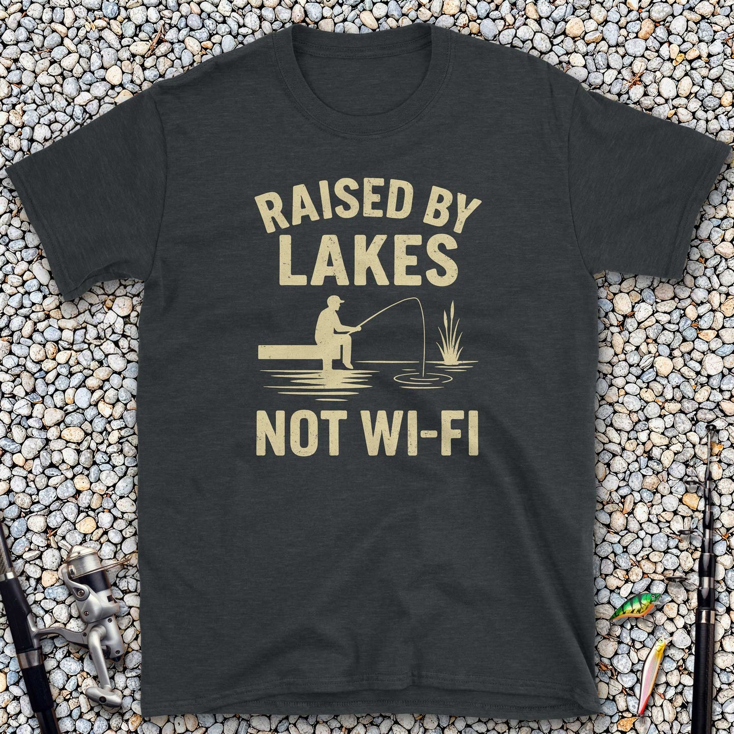 Raised by Lakes, Not Wi-Fi T-Shirt