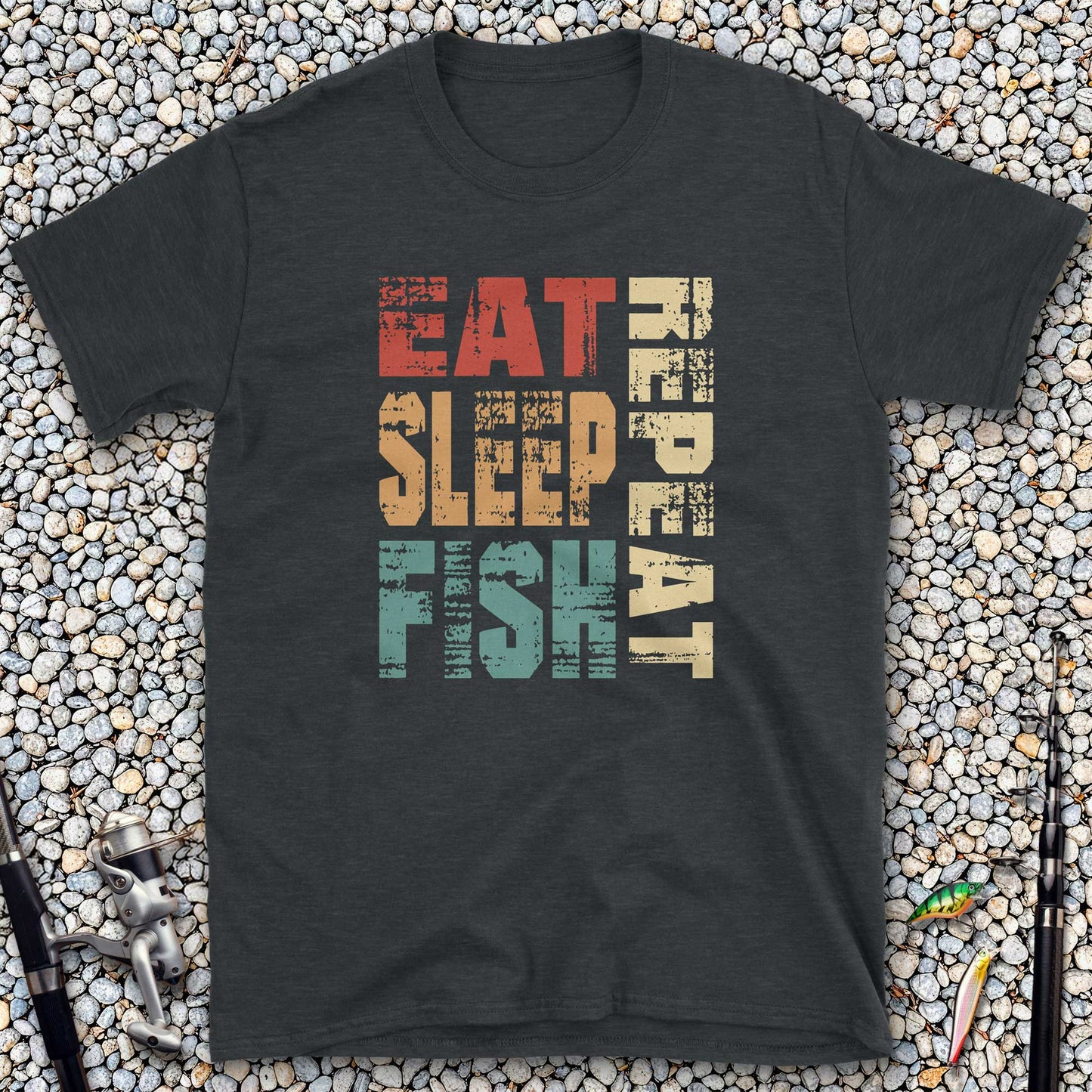 Eat Sleep Fish Repeat T-Shirt