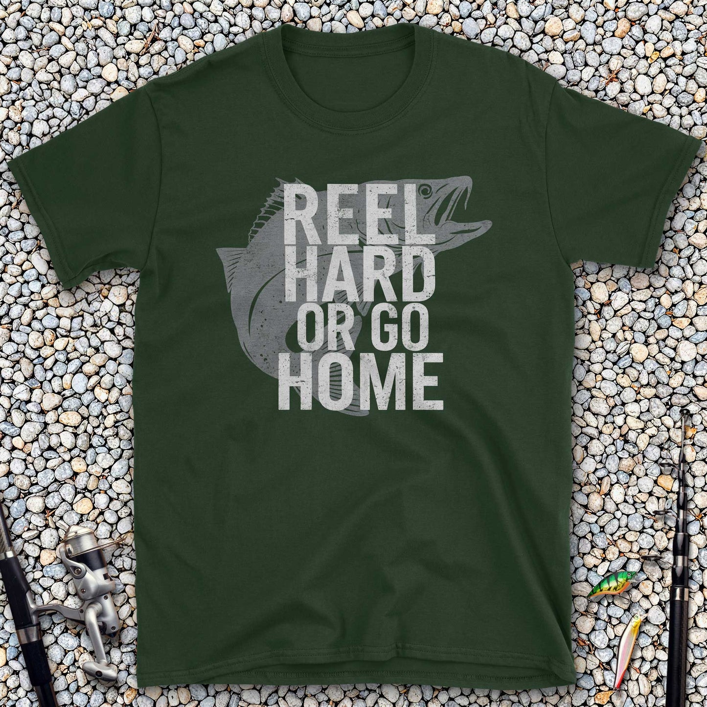 Reel Hard or Go Home T-Shirt