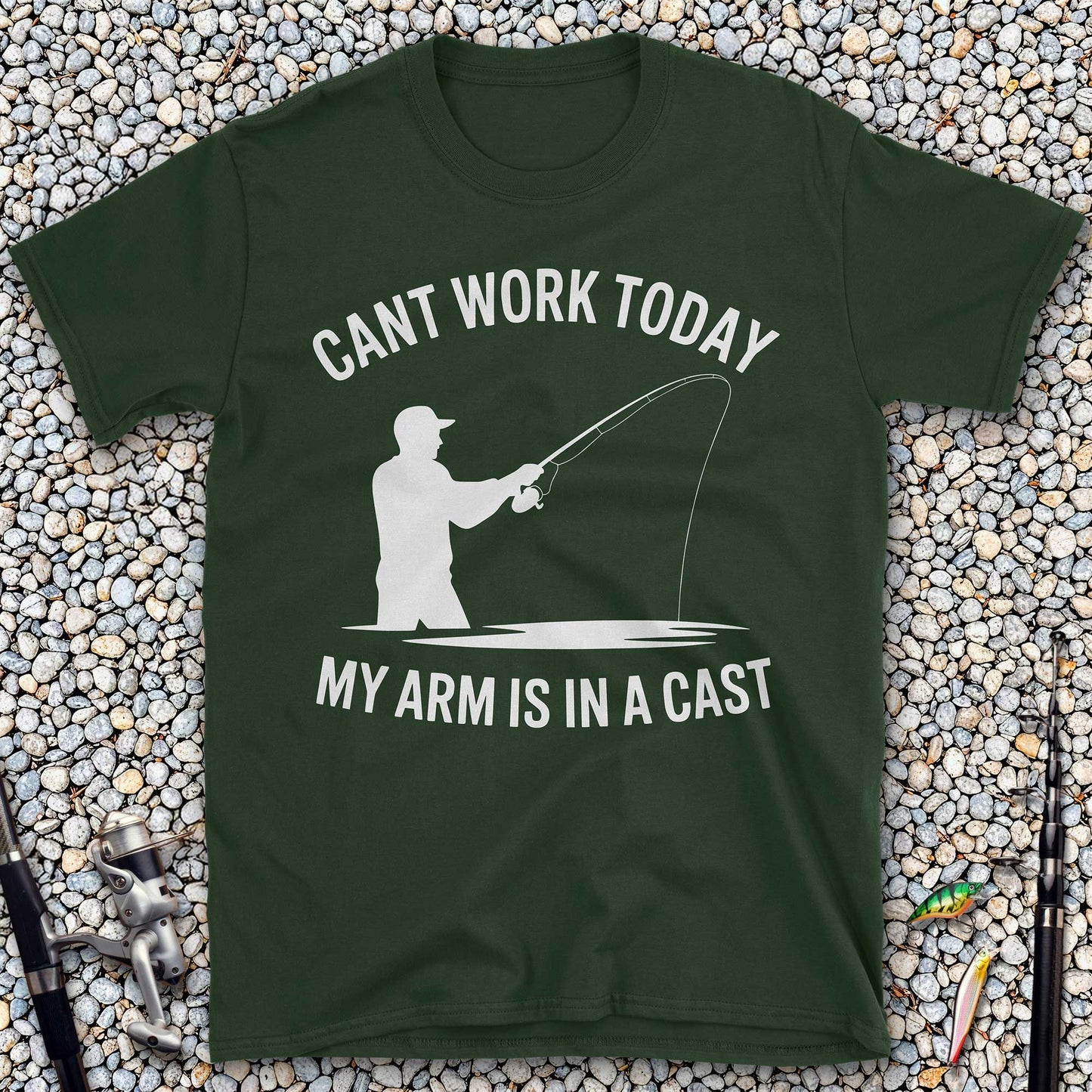 Can't Work Today. My Arm's in a Cast T-Shirt