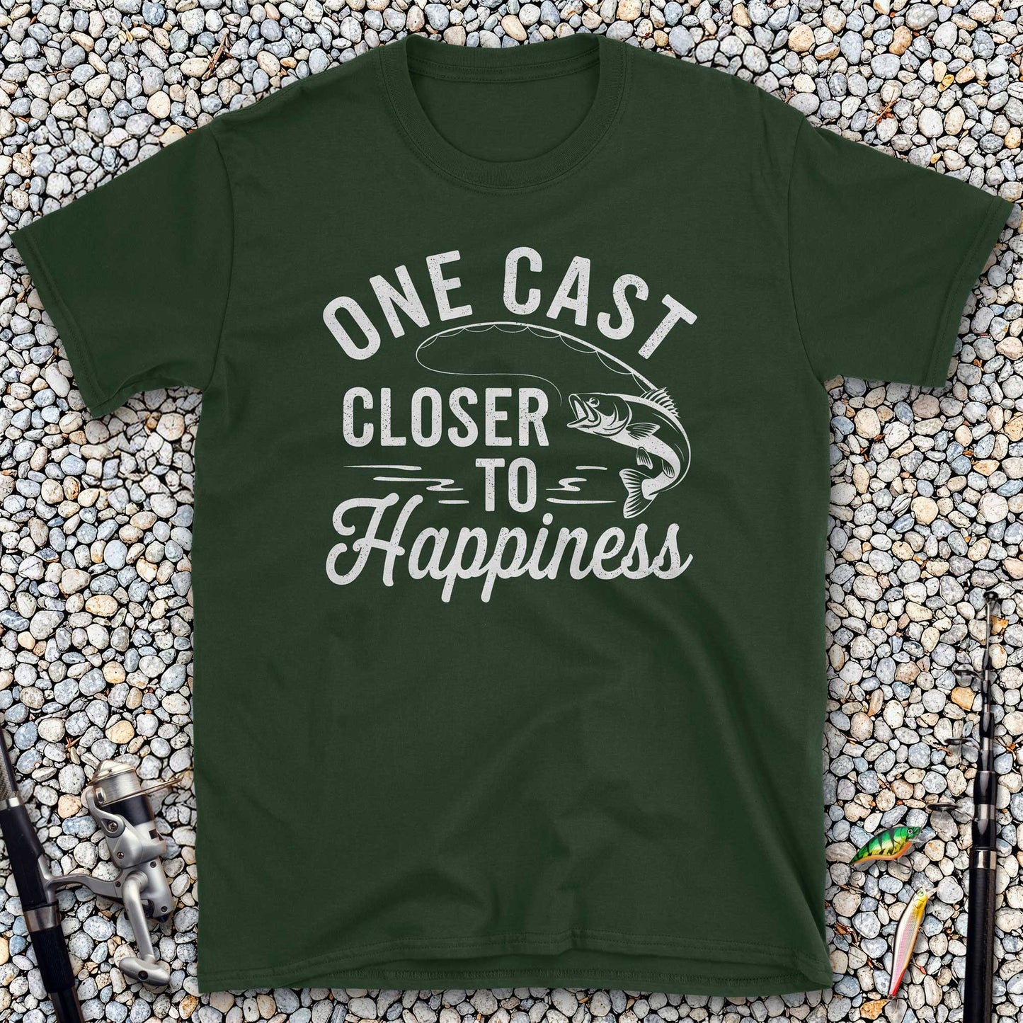 One Cast Closer to Happiness T-Shirt