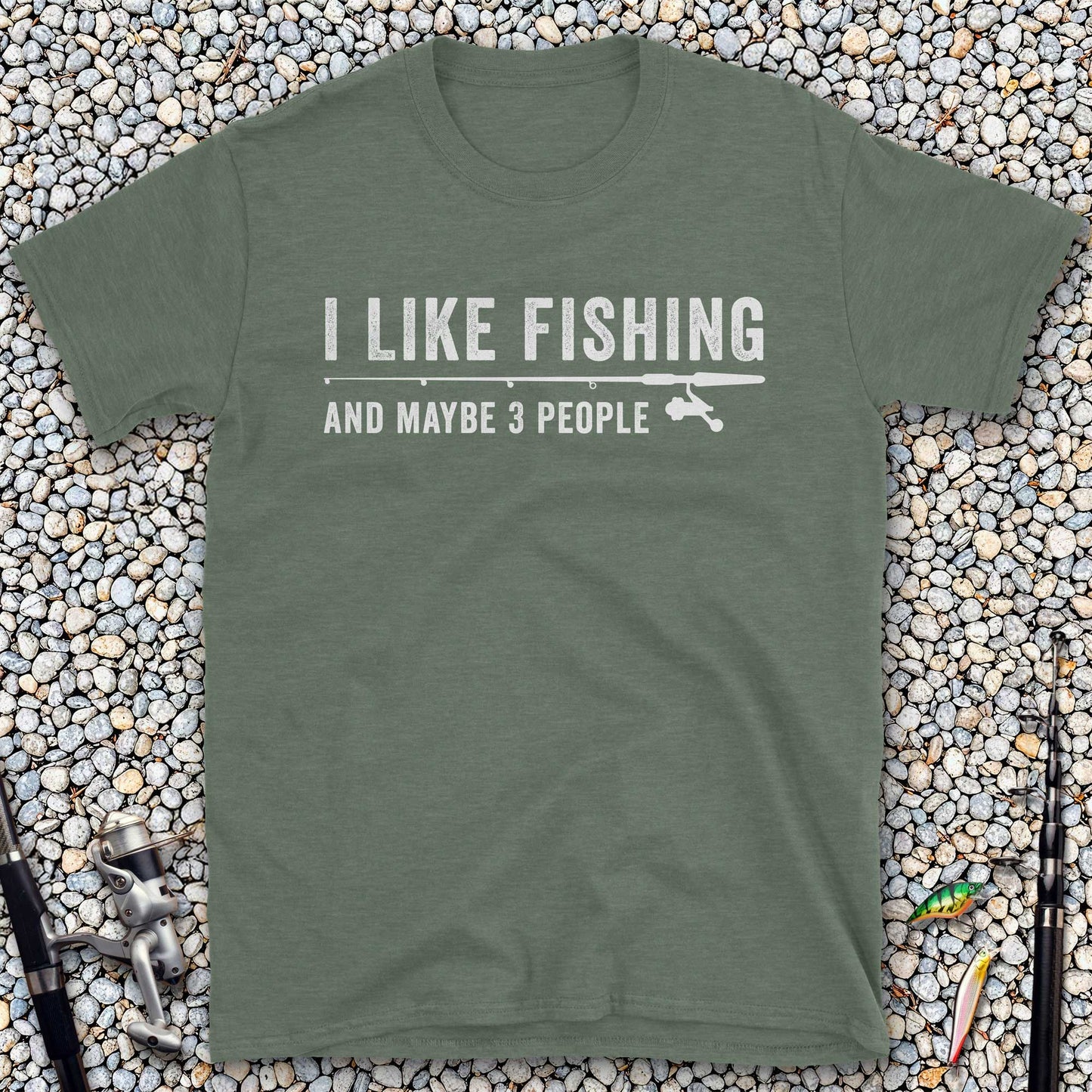 I Like Fishing And Maybe 3 People T-Shirt