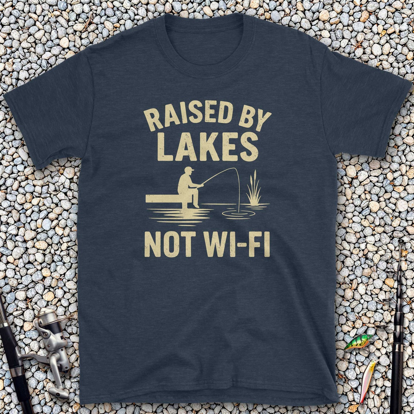 Raised by Lakes, Not Wi-Fi T-Shirt