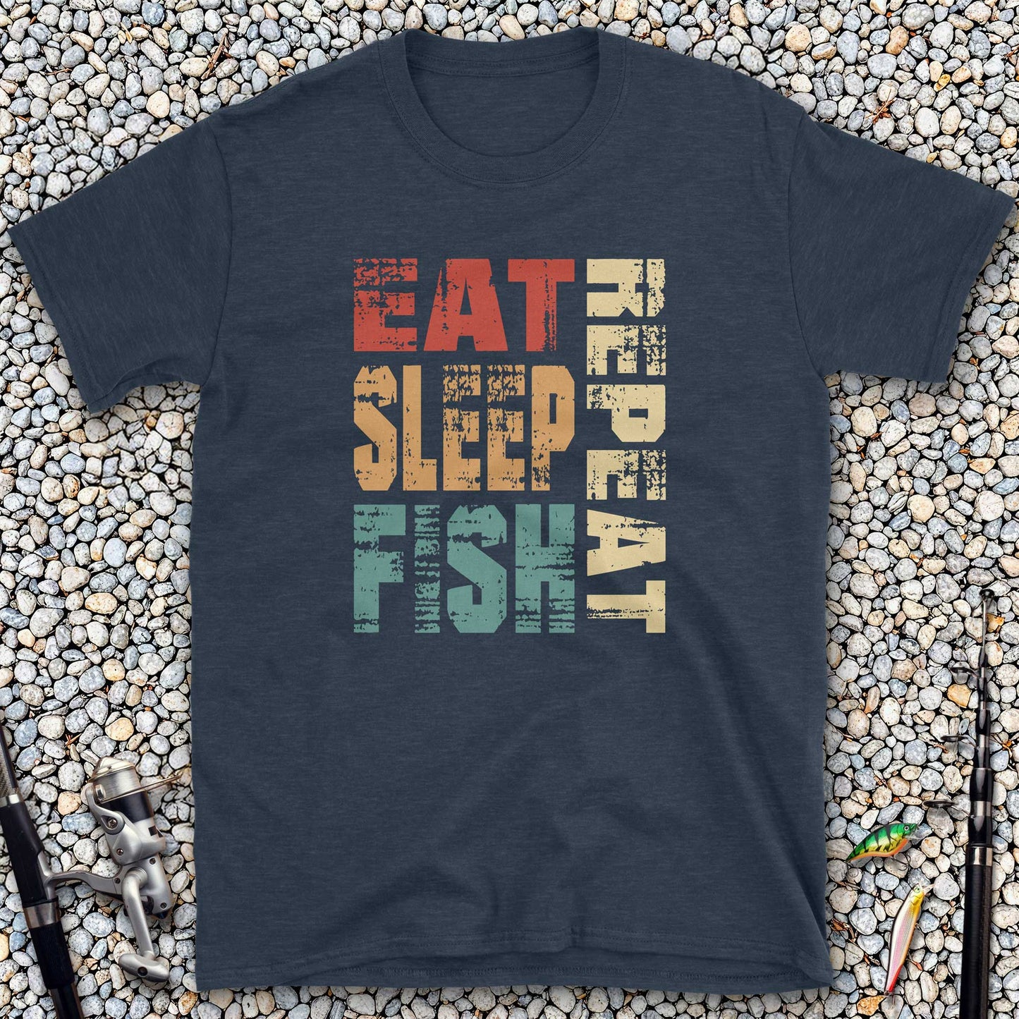 Eat Sleep Fish Repeat T-Shirt