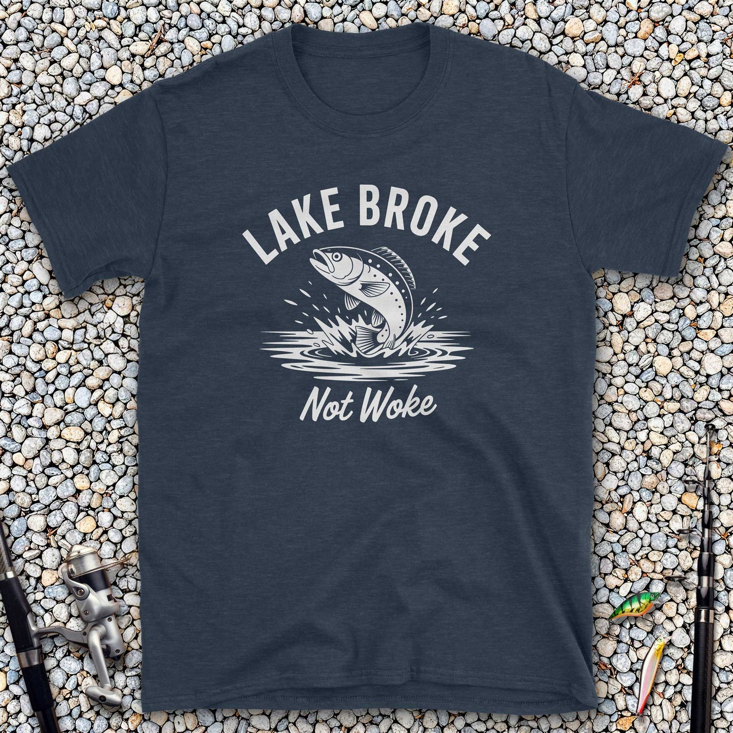 Lake Broke, Not Woke T-Shirt