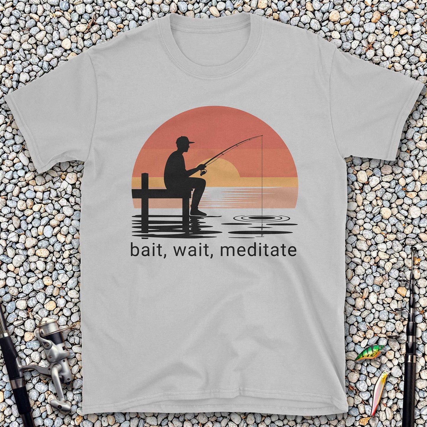 Bait, Wait, Meditate T-Shirt