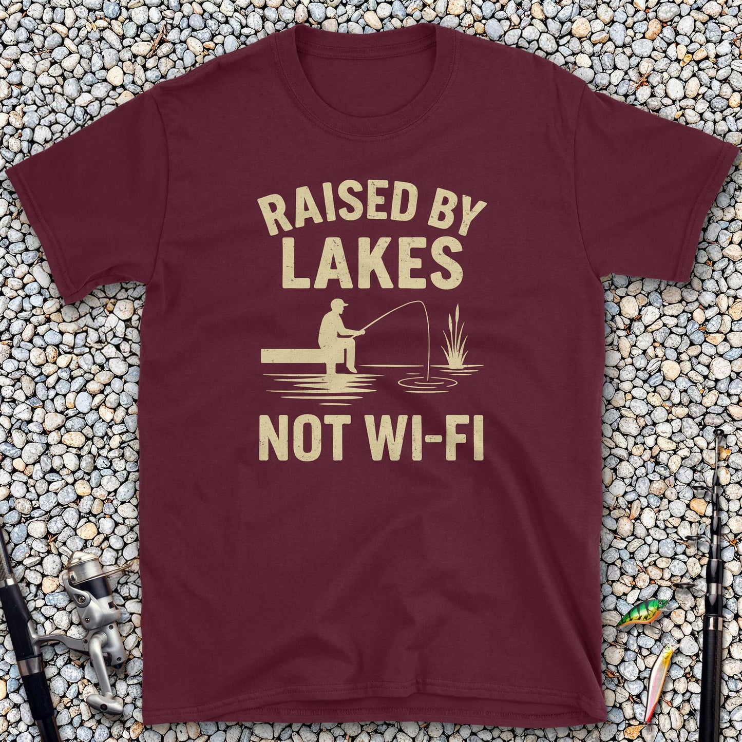 Raised by Lakes, Not Wi-Fi T-Shirt