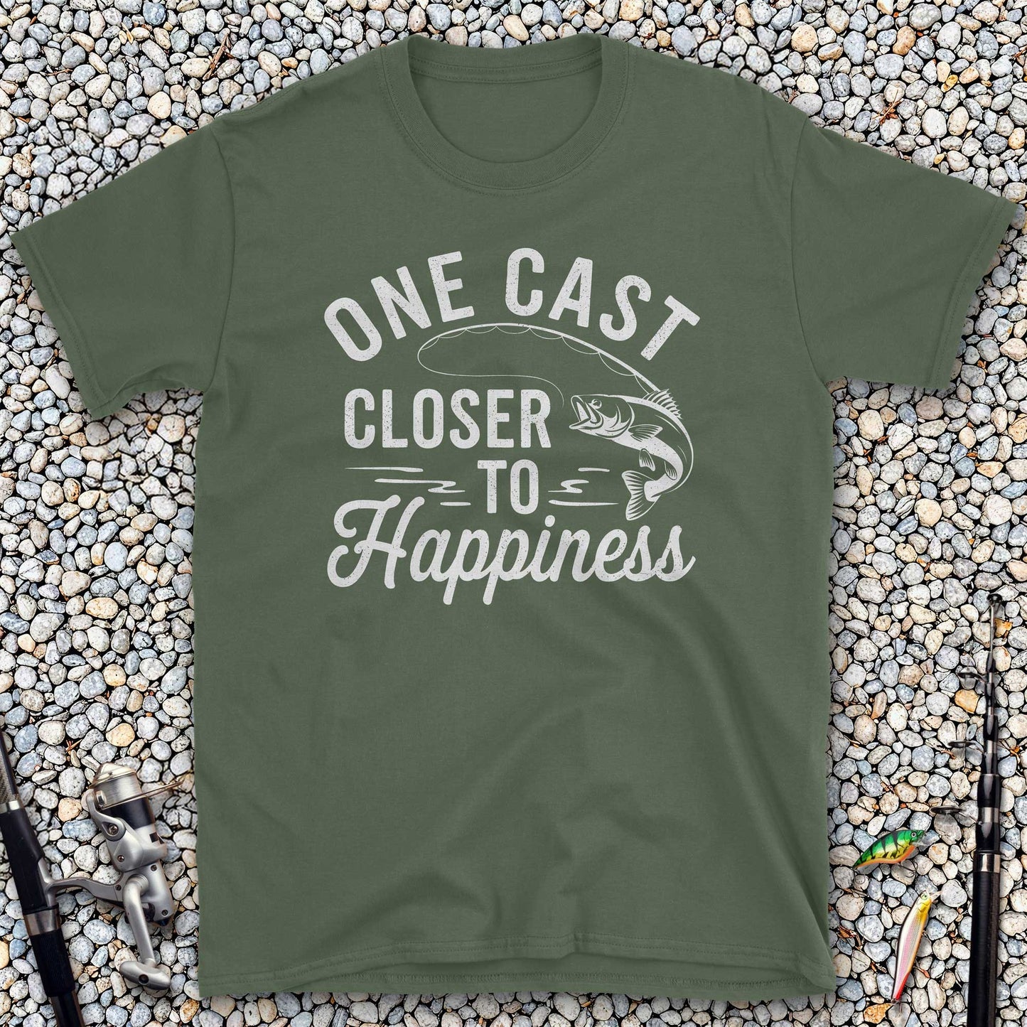 One Cast Closer to Happiness T-Shirt