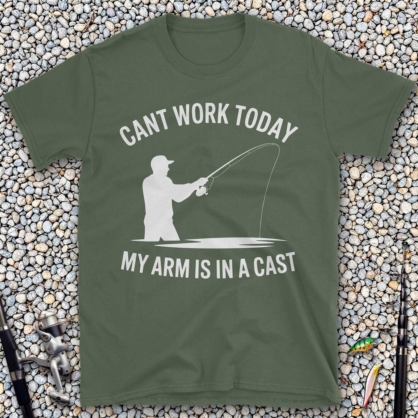 Can't Work Today. My Arm's in a Cast T-Shirt