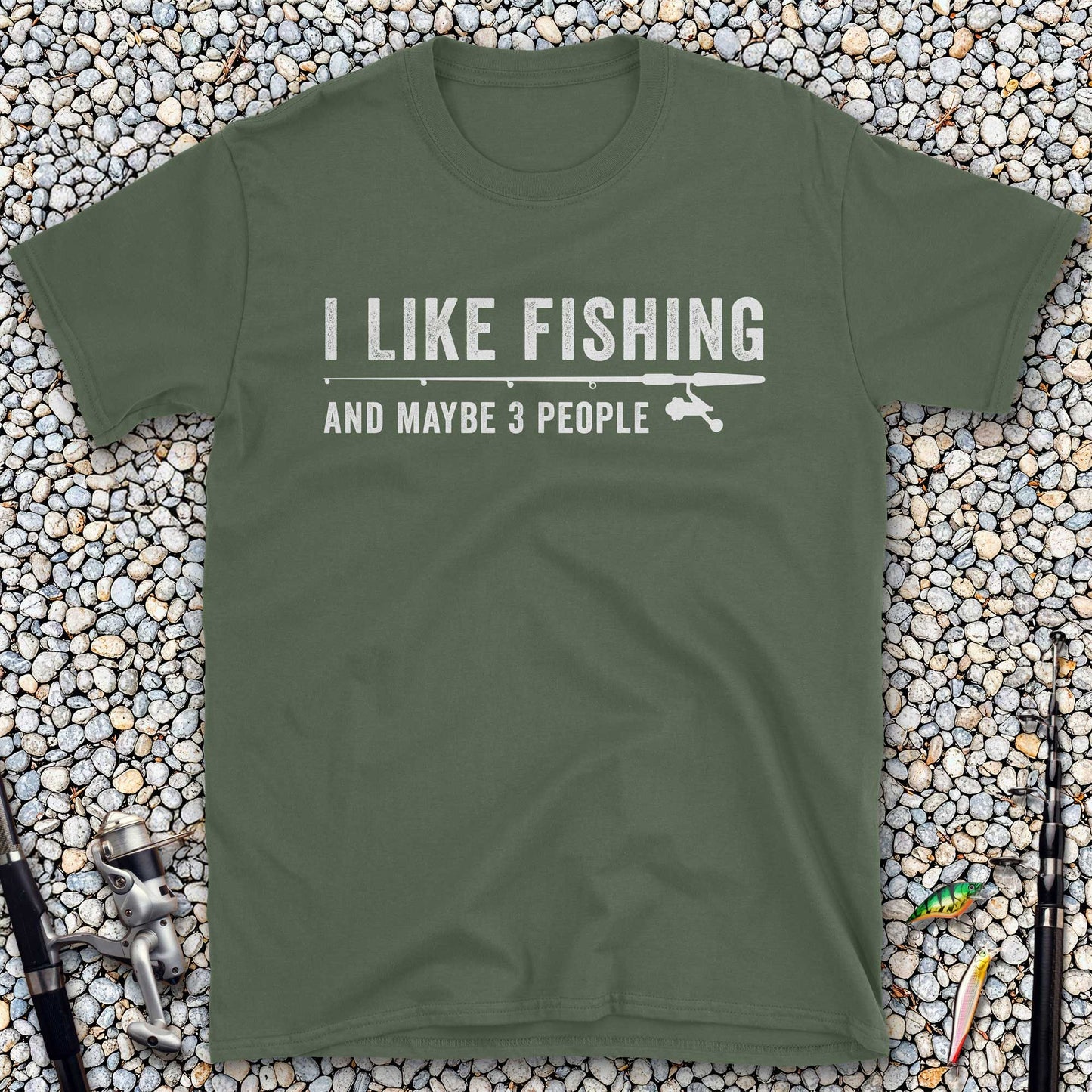 I Like Fishing And Maybe 3 People T-Shirt