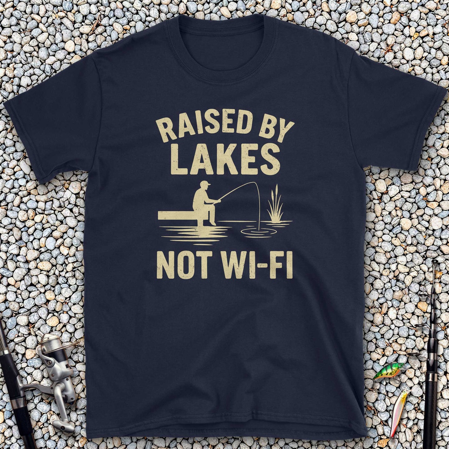 Raised by Lakes, Not Wi-Fi T-Shirt