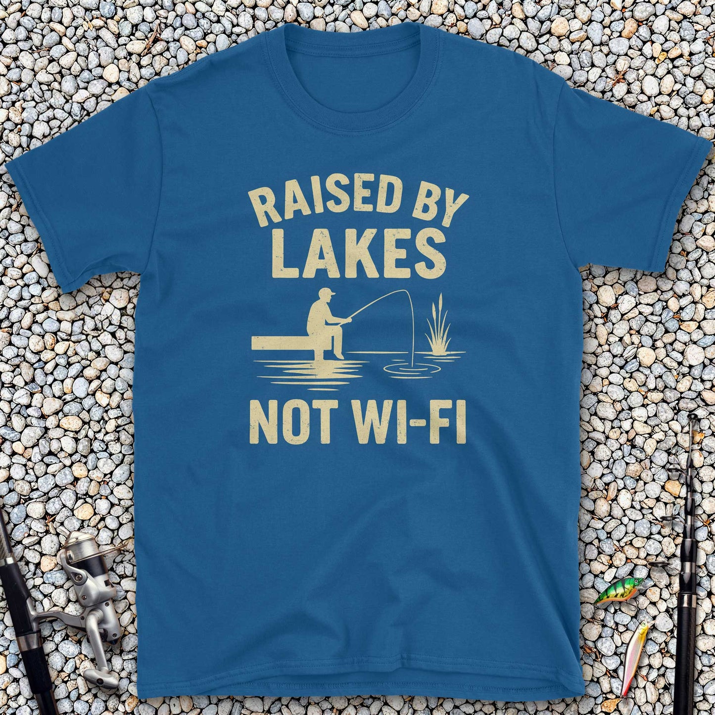 Raised by Lakes, Not Wi-Fi T-Shirt