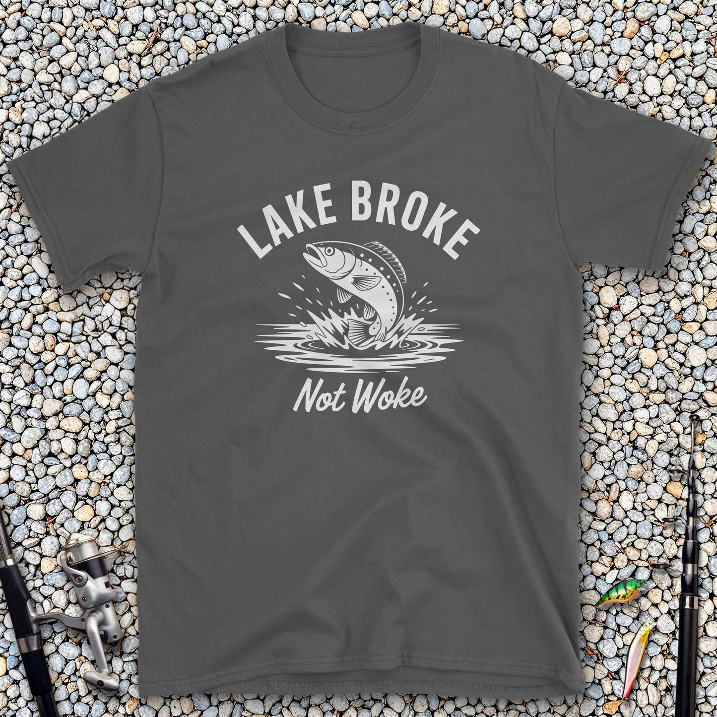 Lake Broke, Not Woke T-Shirt