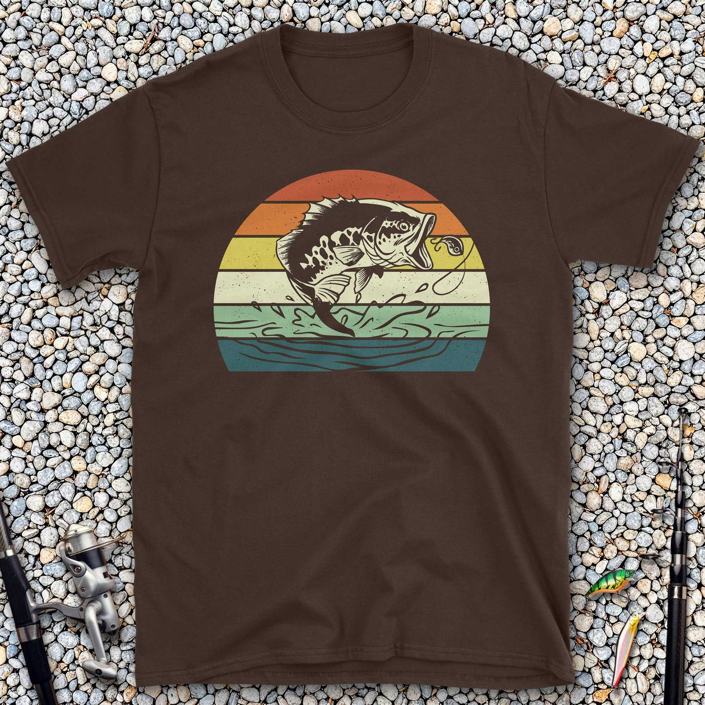 Retro Fishing Vibes T-Shirt