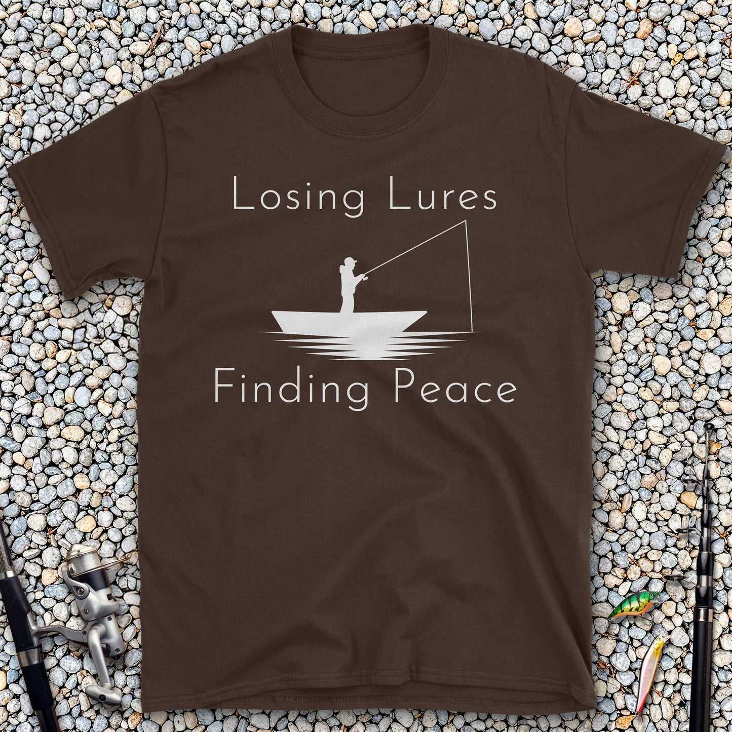 Losing Lures. Finding Peace T-Shirt