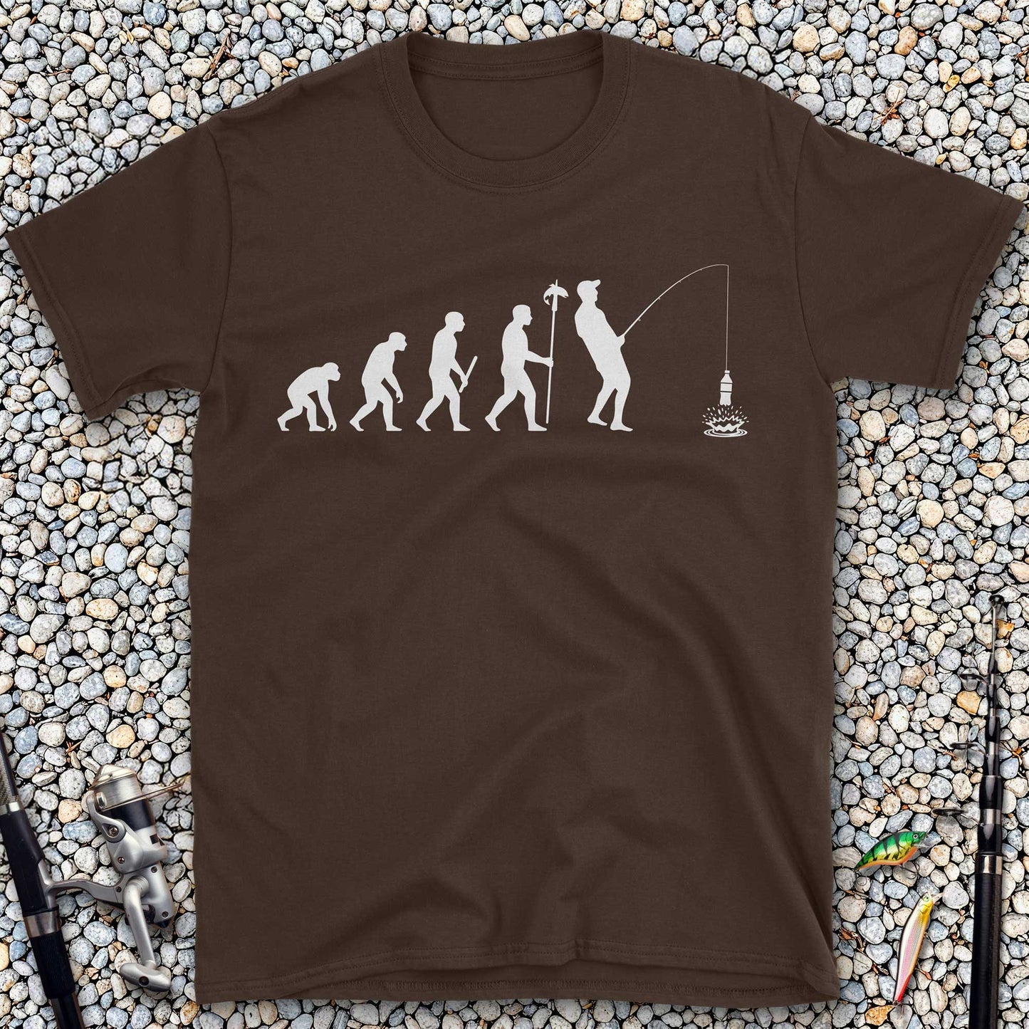 Evolution of Fishing T-Shirt