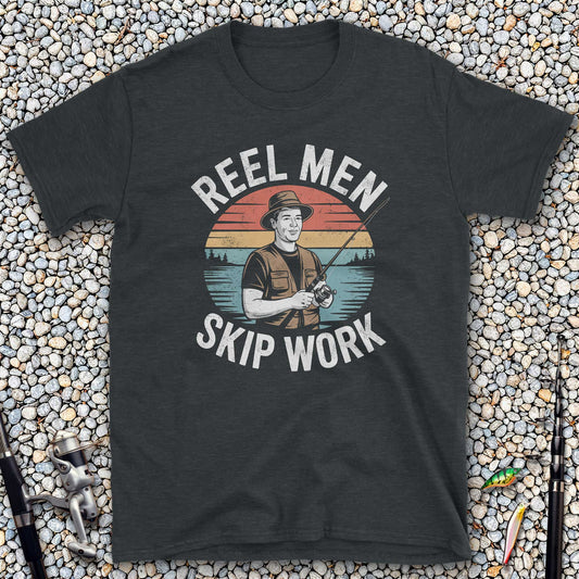 Reel Men Skip Work T-Shirt