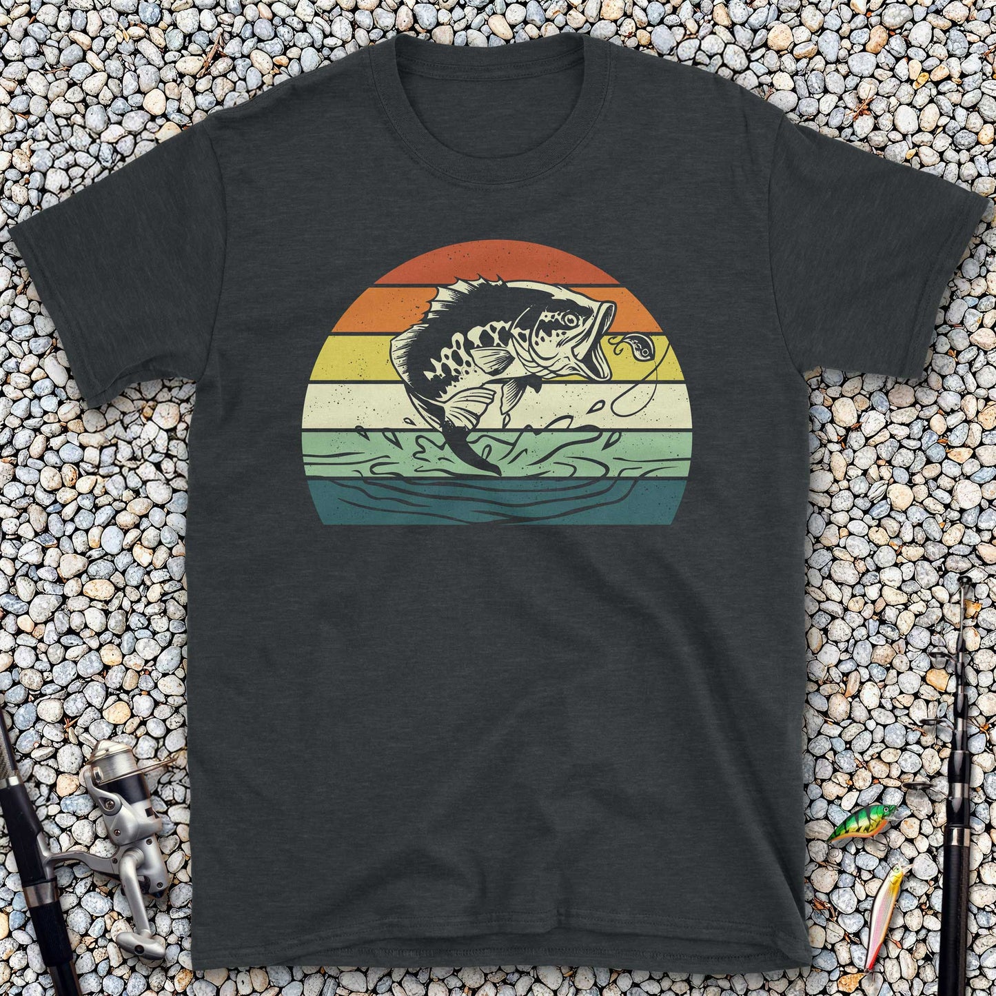 Retro Fishing Vibes T-Shirt