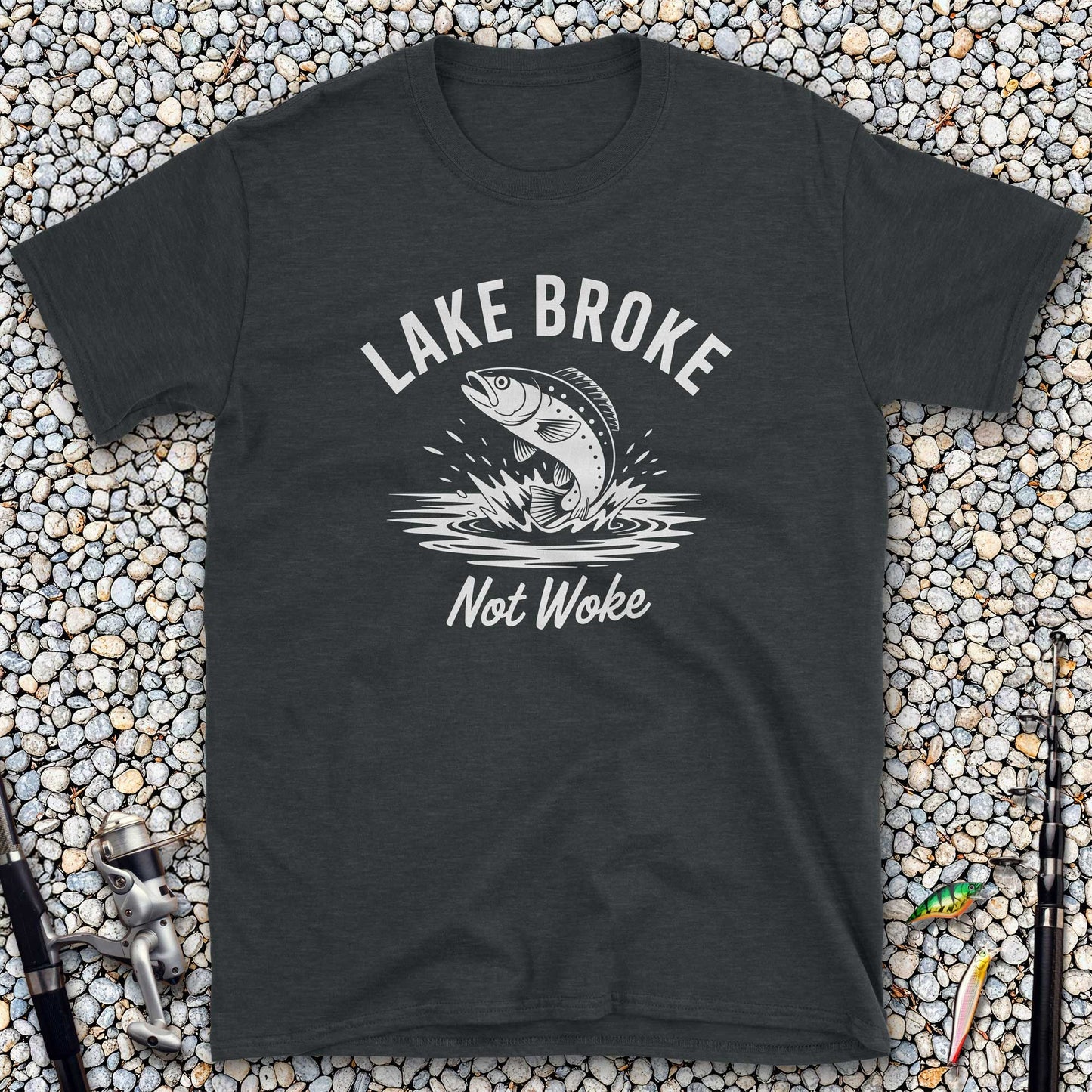 Lake Broke, Not Woke T-Shirt