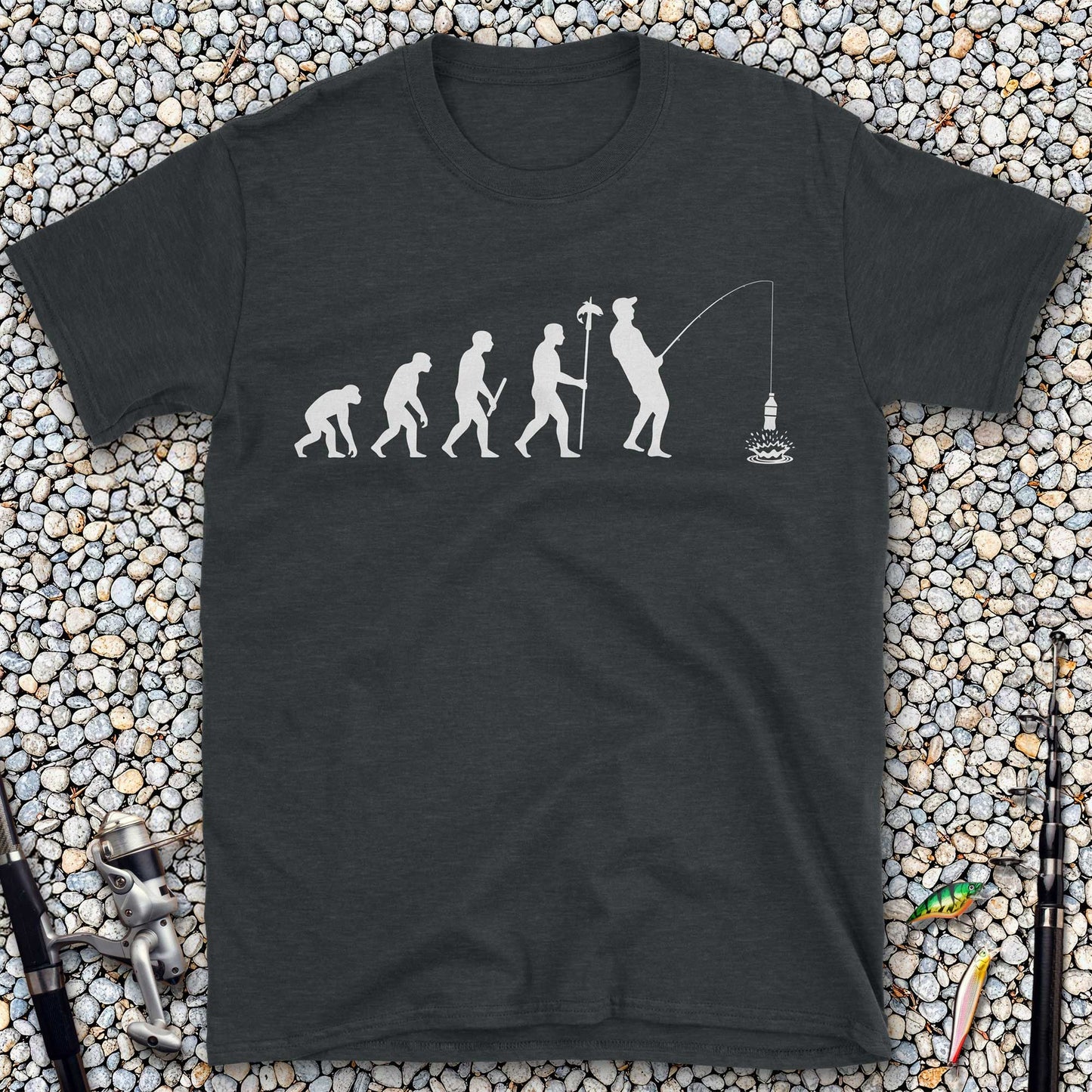 Evolution of Fishing T-Shirt