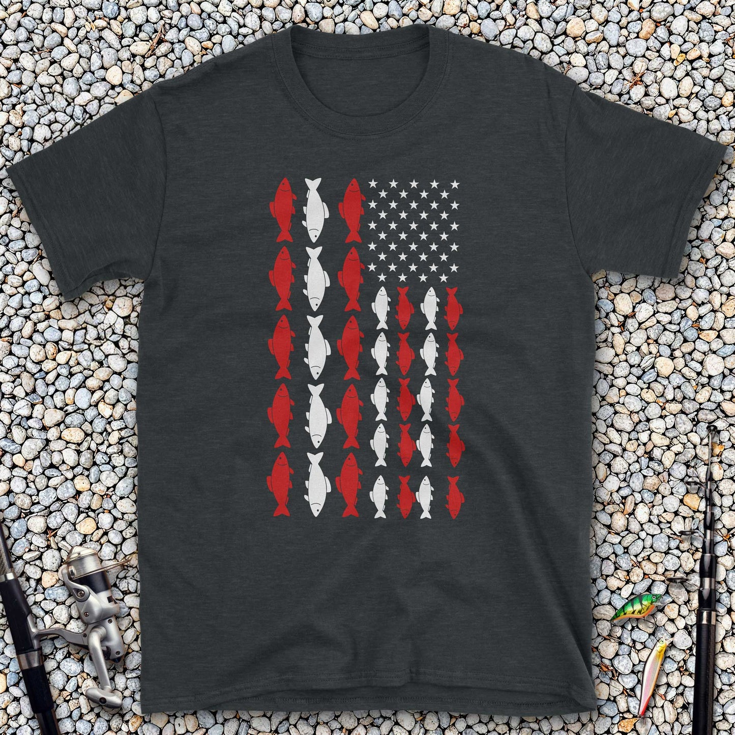 Patriotic Fishing Day T-Shirt