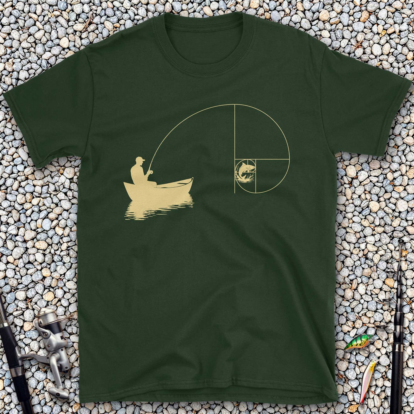 Golden Ratio Fishing T-Shirt