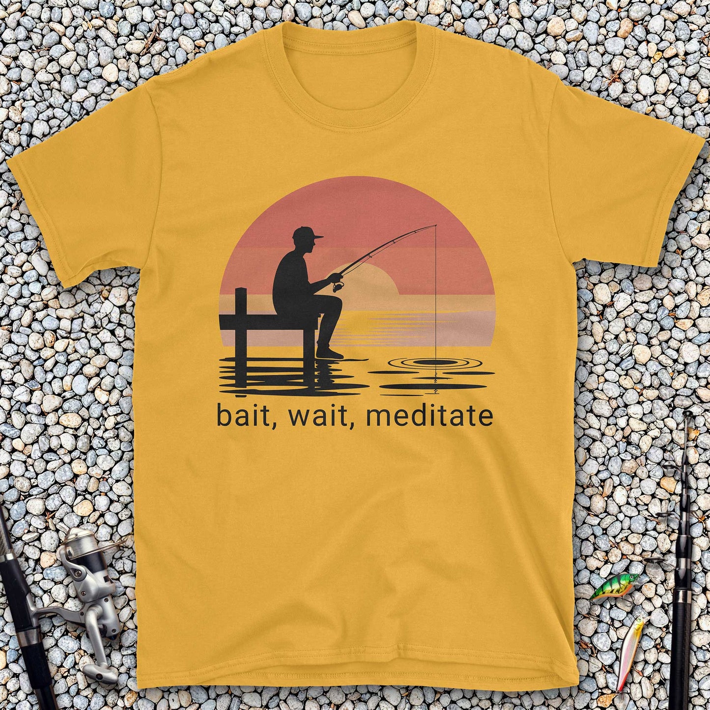 Bait, Wait, Meditate T-Shirt