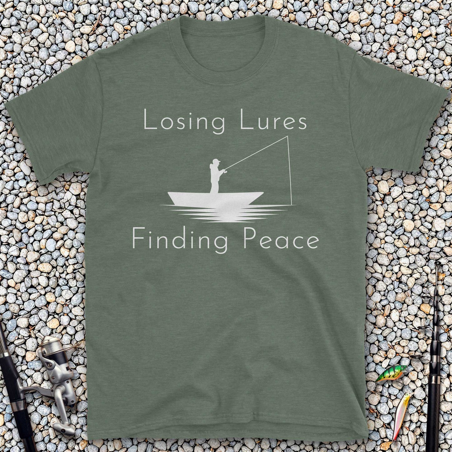 Losing Lures. Finding Peace T-Shirt