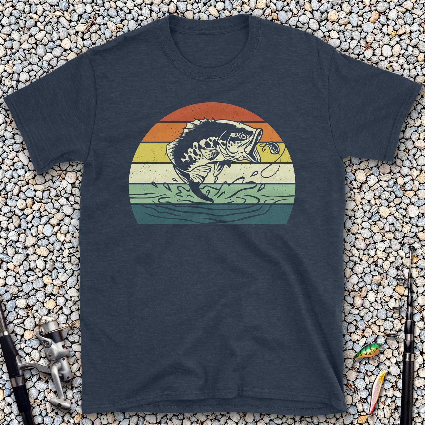 Retro Fishing Vibes T-Shirt