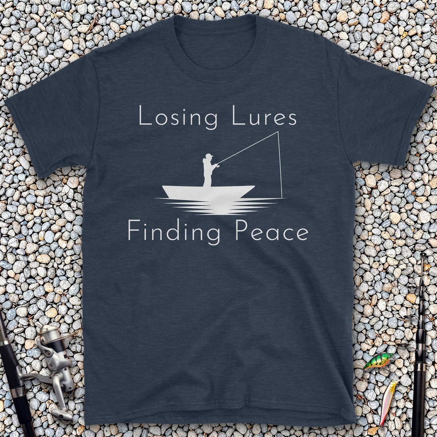 Losing Lures. Finding Peace T-Shirt
