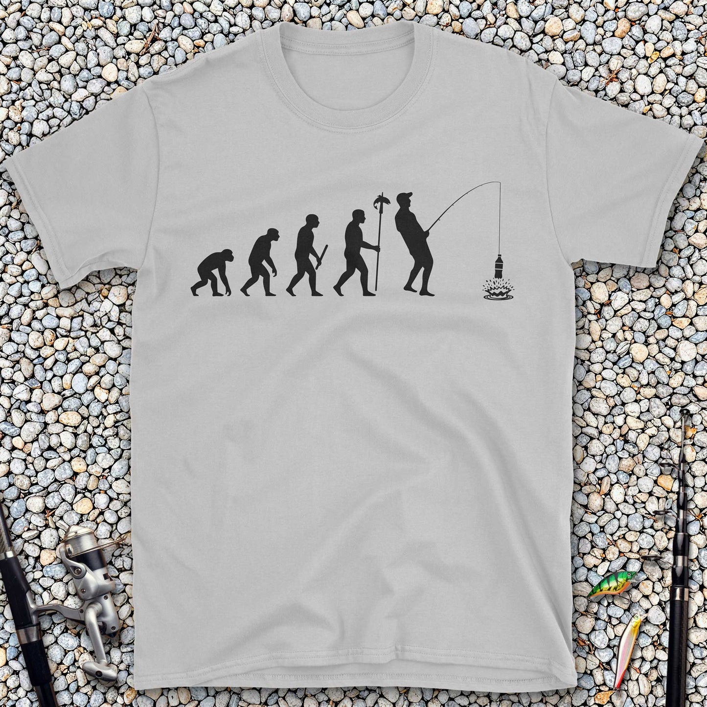 Evolution of Fishing T-Shirt