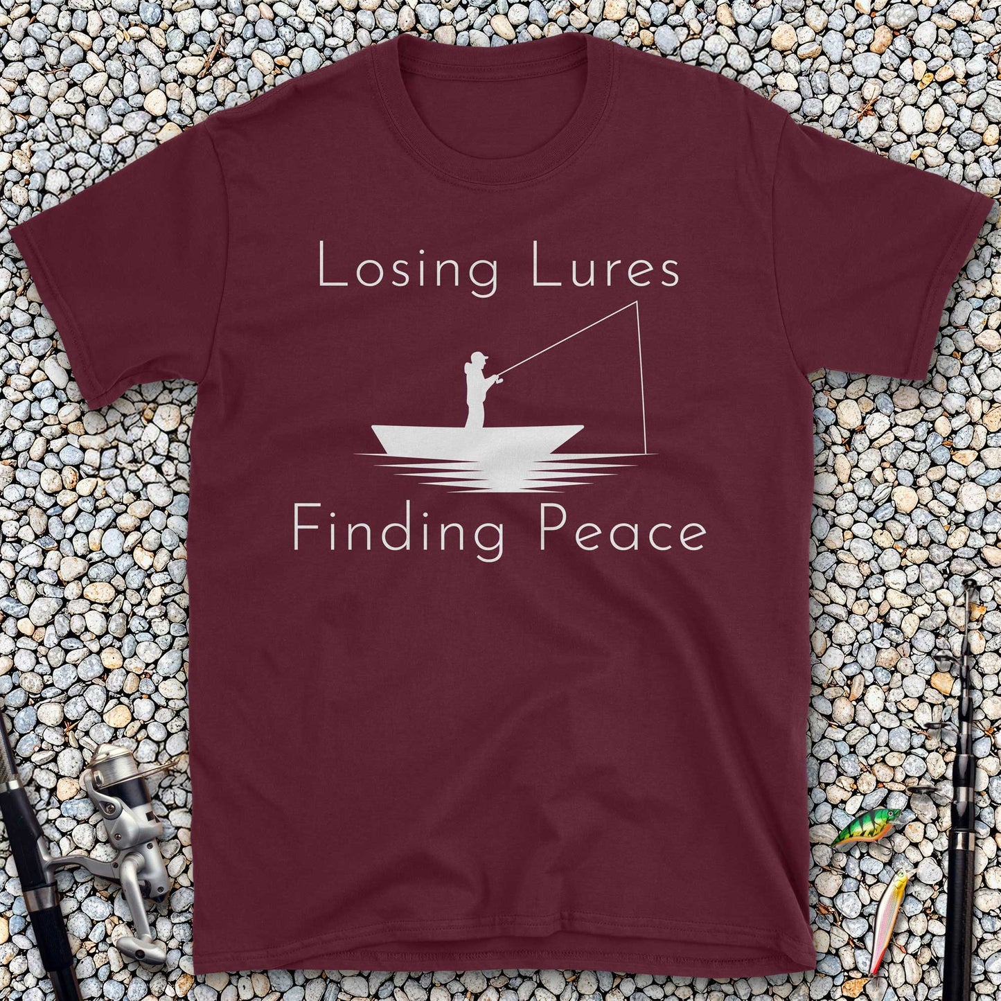 Losing Lures. Finding Peace T-Shirt