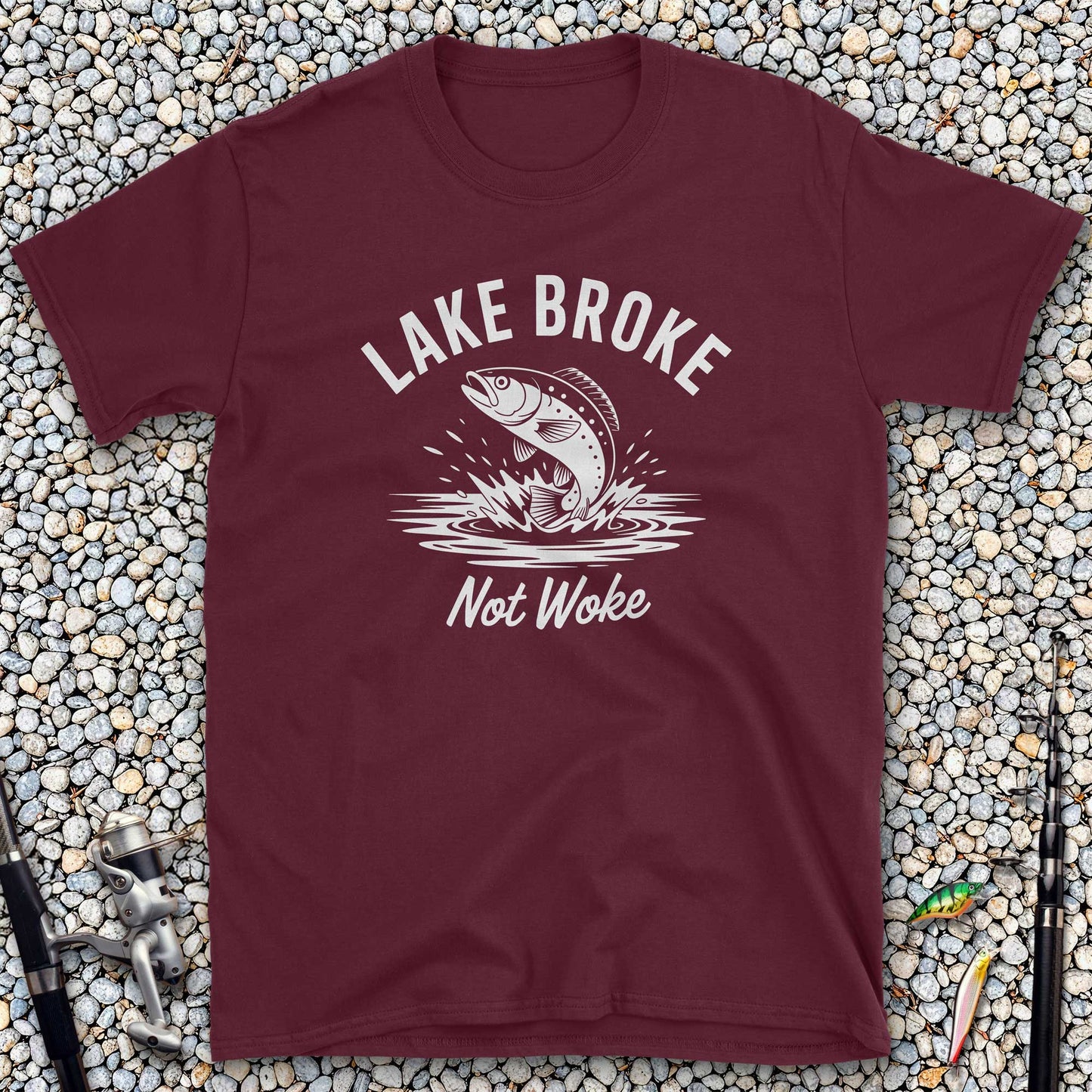 Lake Broke, Not Woke T-Shirt