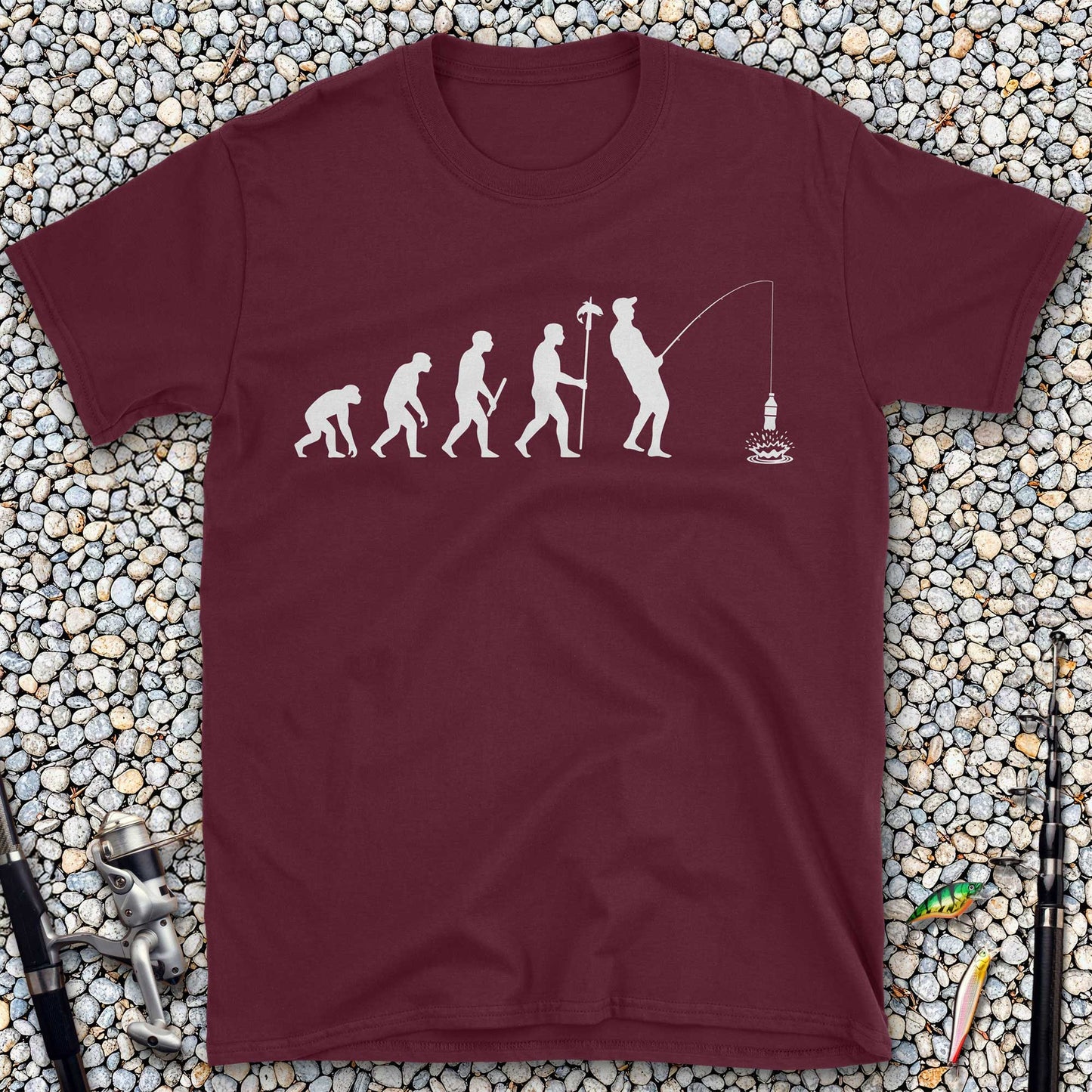 Evolution of Fishing T-Shirt