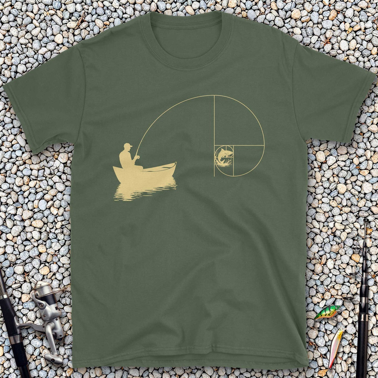 Golden Ratio Fishing T-Shirt