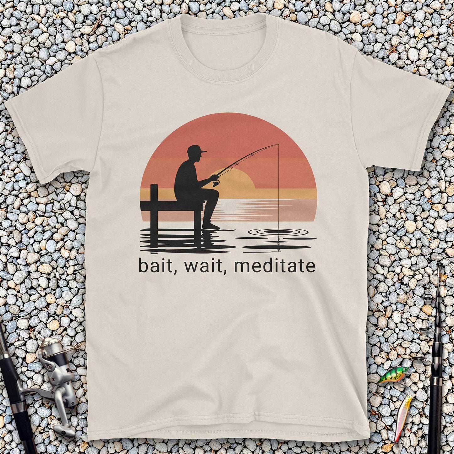 Bait, Wait, Meditate T-Shirt