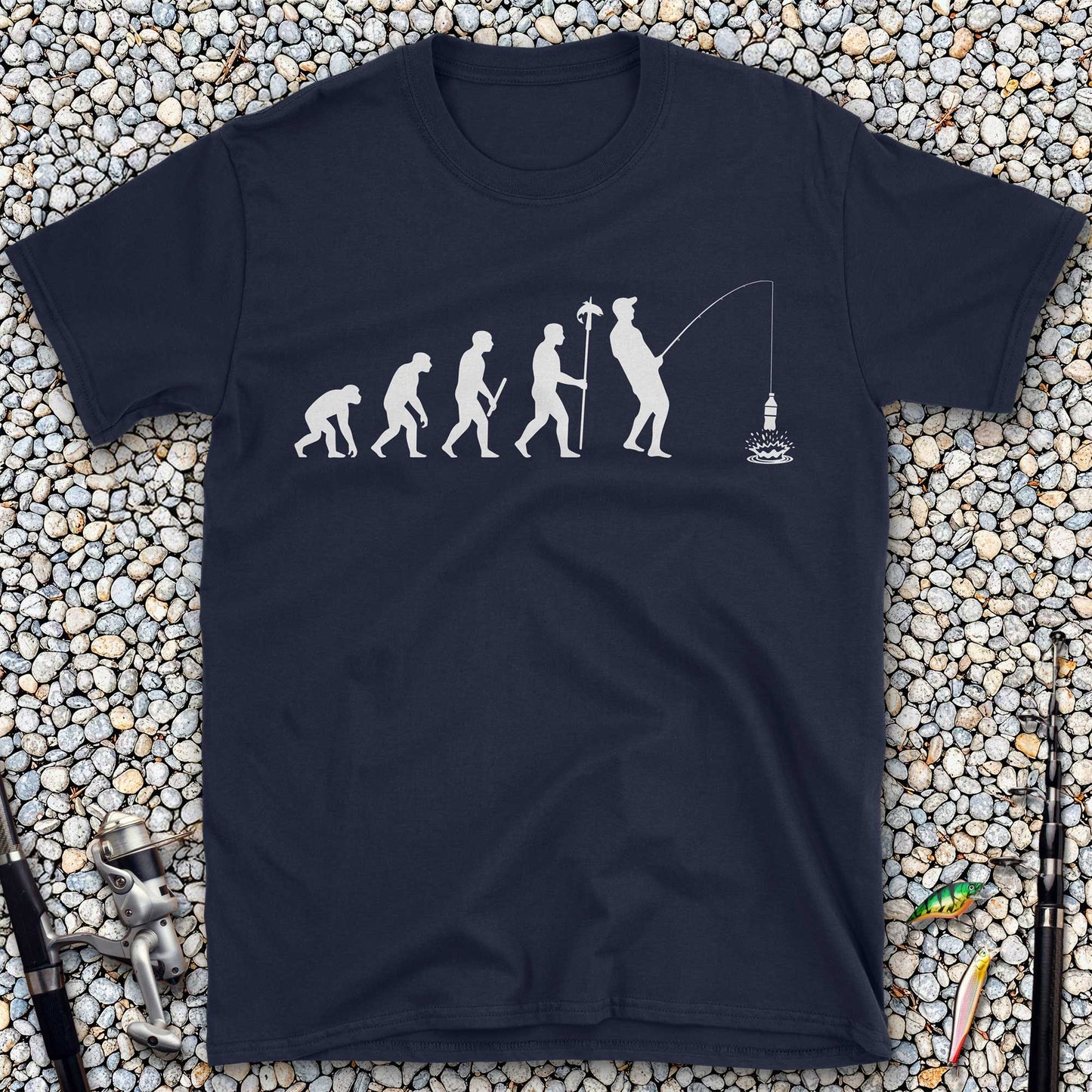 Evolution of Fishing T-Shirt