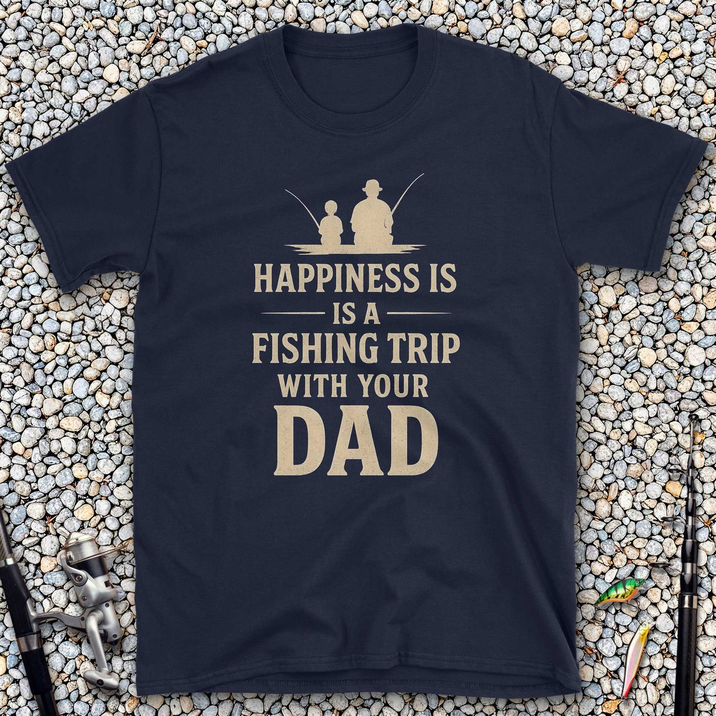 Happiness is a Fishing Trip with Your Dad T-Shirt