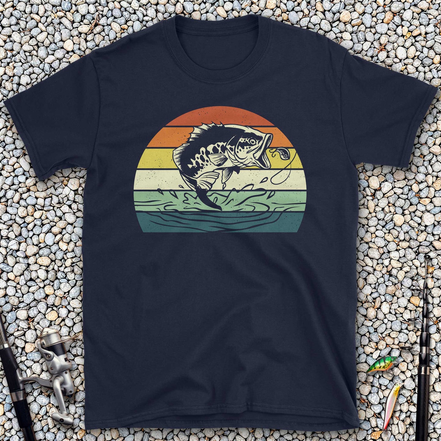Retro Fishing Vibes T-Shirt