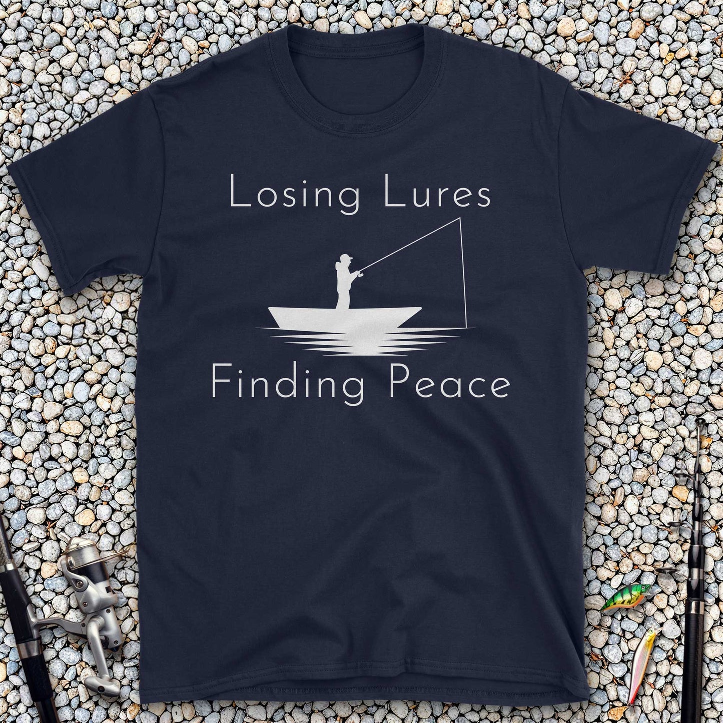 Losing Lures. Finding Peace T-Shirt