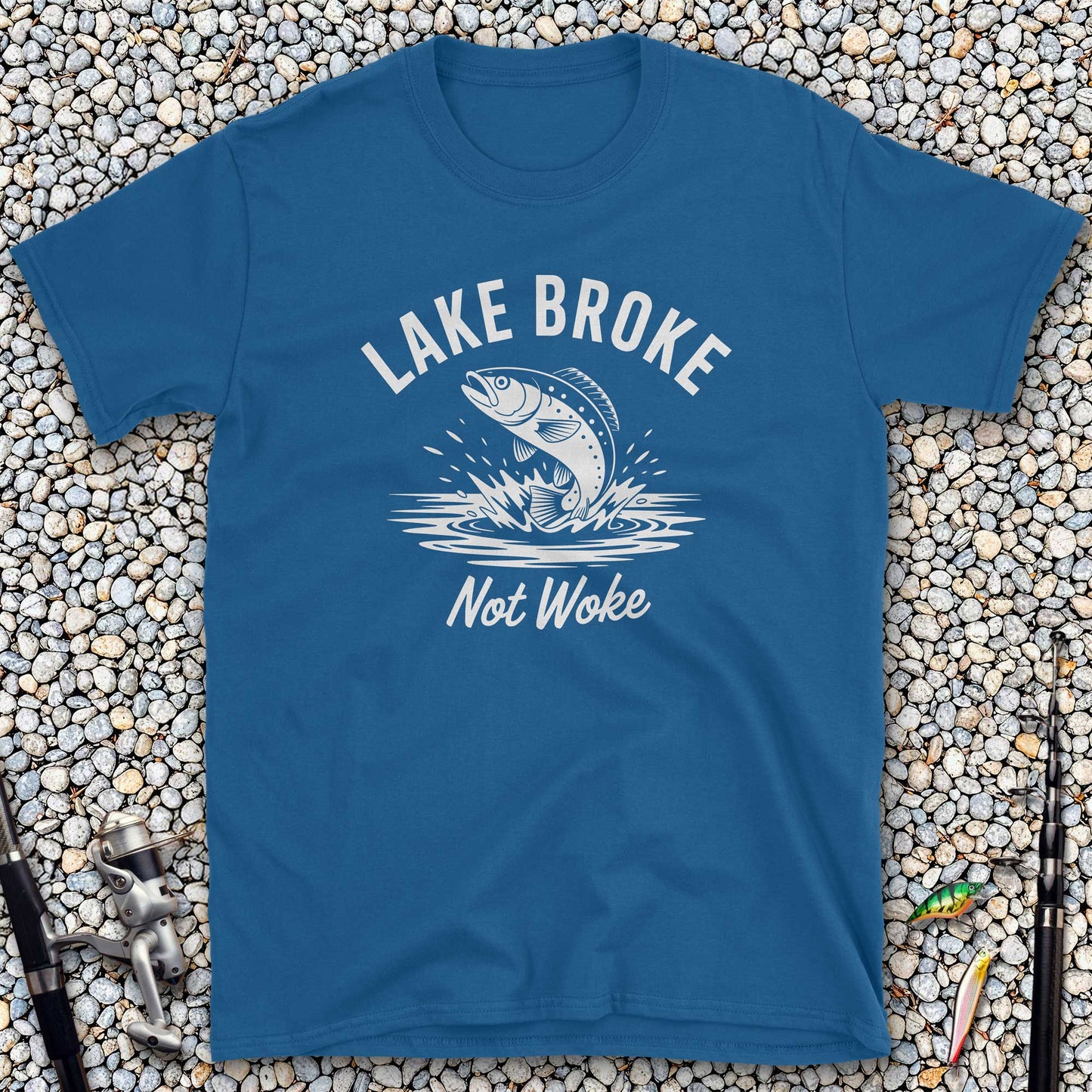 Lake Broke, Not Woke T-Shirt