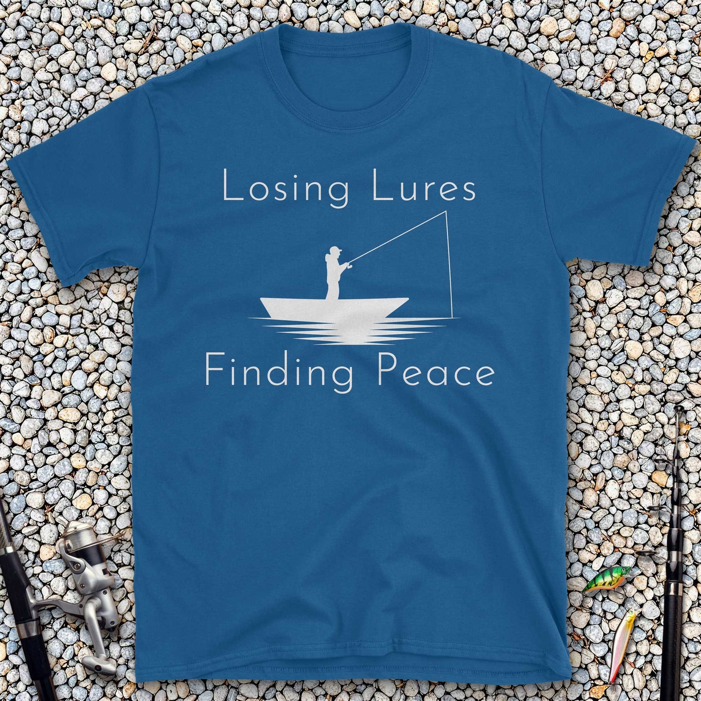 Losing Lures. Finding Peace T-Shirt