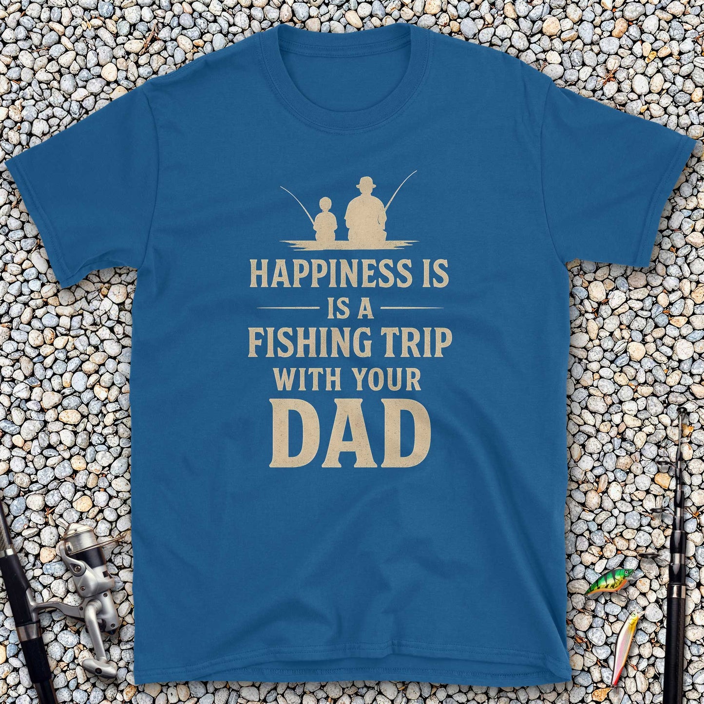 Happiness is a Fishing Trip with Your Dad T-Shirt