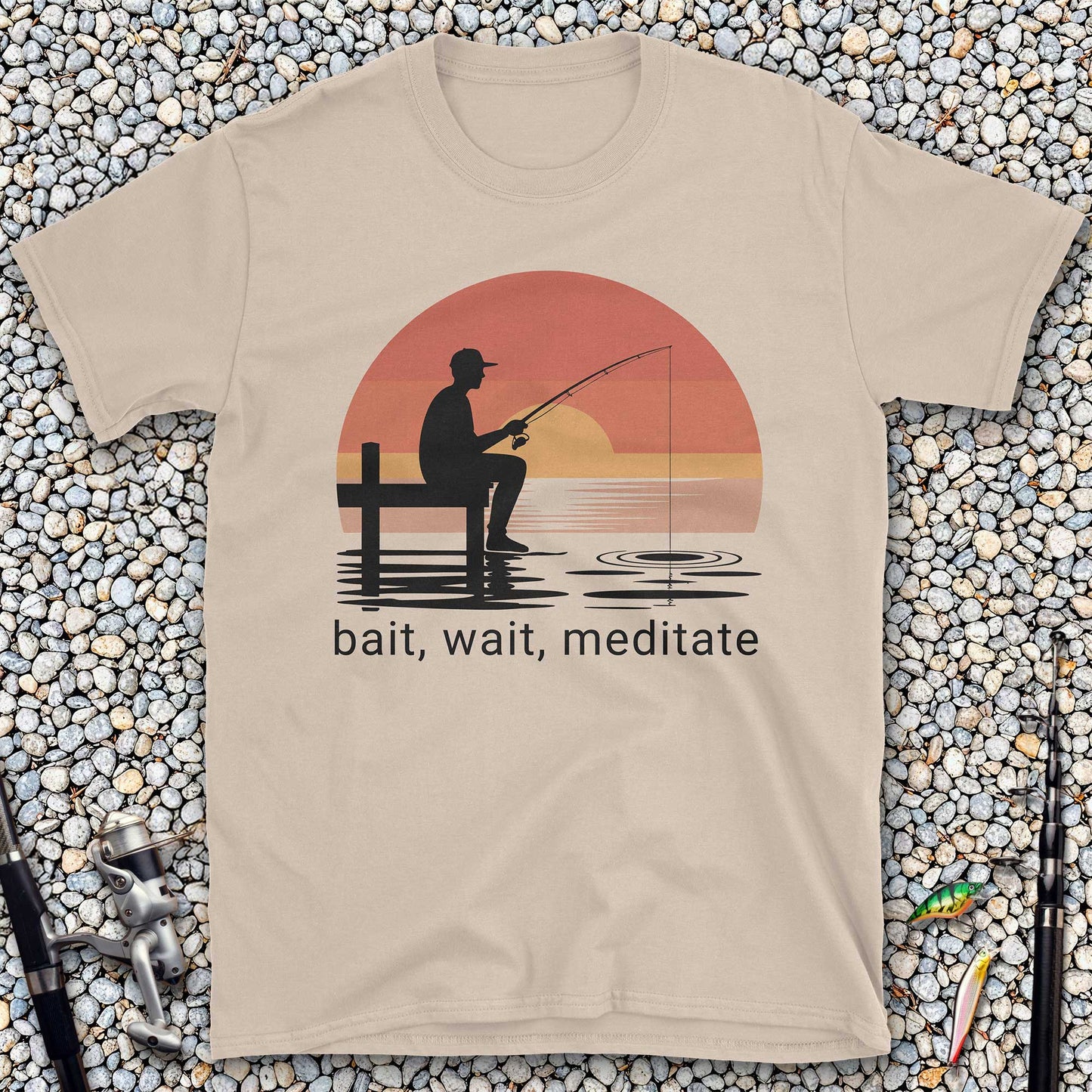 Bait, Wait, Meditate T-Shirt