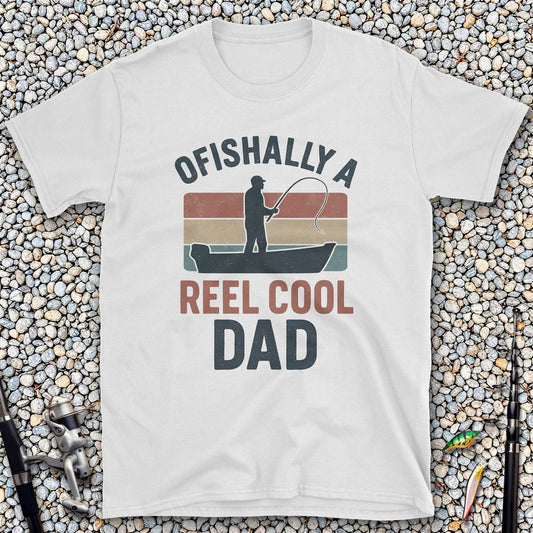Ofishally a Reel Cool Dad T-Shirt